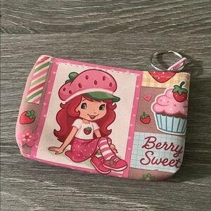 Strawberry 🍓 Shortcake Berry Sweet Pink Kids Coin Purse 💜